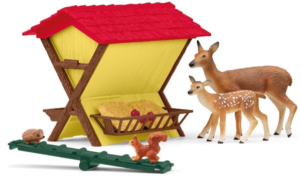 Schleich Feeding The Forest Animals Playset