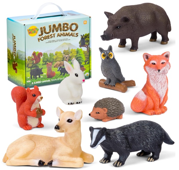 Learning Minds Jumbo Forest Animal Figures